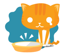 why ? cats. Why is your name "WHY"? sticker #3545190