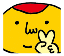 Unwind words of omelet-kun sticker #3545230