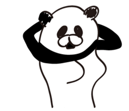 Oh! Funny PANDA sticker #3545555