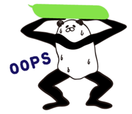 Oh! Funny PANDA sticker #3545563