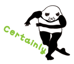 Oh! Funny PANDA sticker #3545571