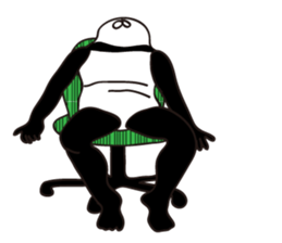 Oh! Funny PANDA sticker #3545590