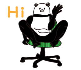Oh! Funny PANDA sticker #3545592