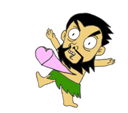 Primitive man sticker #3545638