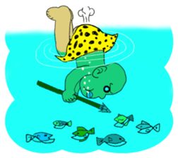 Primitive man sticker #3545653