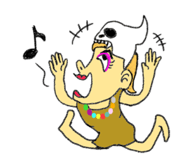 Primitive man sticker #3545656