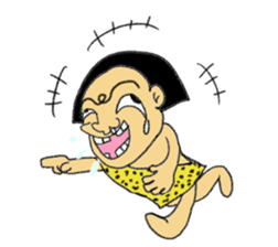 Primitive man sticker #3545657