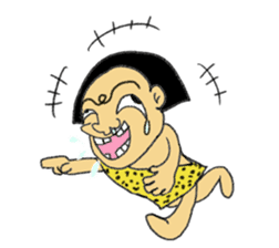 Primitive man sticker #3545657