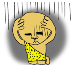 Primitive man sticker #3545660