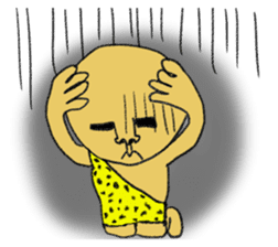 Primitive man sticker #3545660