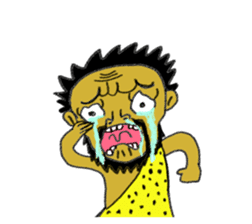 Primitive man sticker #3545661