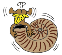 Primitive man sticker #3545662