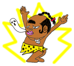 Primitive man sticker #3545666