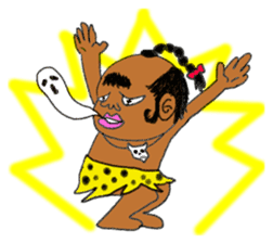 Primitive man sticker #3545666