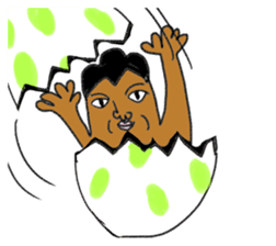 Primitive man sticker #3545671