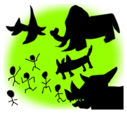 Primitive man sticker #3545672