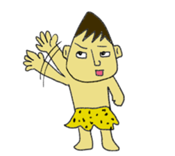 Primitive man sticker #3545673