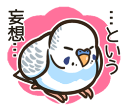Budgerigars3 sticker #3546302