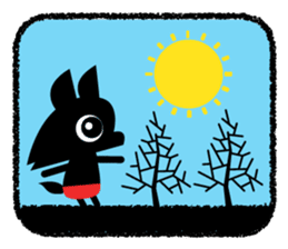 Revenge Wolf Everyday sticker #3546314