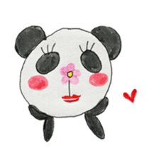 Panda no ohana sticker #3547155