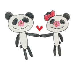 Panda no ohana sticker #3547165