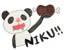 Panda no ohana sticker #3547169