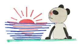 Panda no ohana sticker #3547176