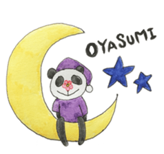 Panda no ohana sticker #3547179