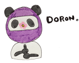 Panda no ohana sticker #3547182
