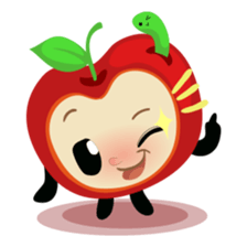 Red Apple, Ringgo sticker #3547237