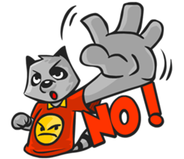 Rubi the Raccoon sticker #3547299