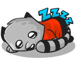 Rubi the Raccoon sticker #3547306