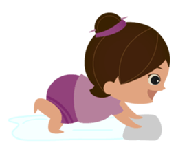 Little Girl From Far Side of the Hill sticker #3548328