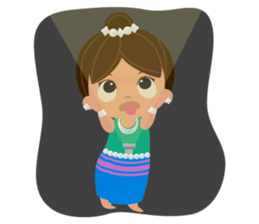 Little Girl From Far Side of the Hill sticker #3548335