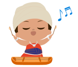 Little Girl From Far Side of the Hill sticker #3548337