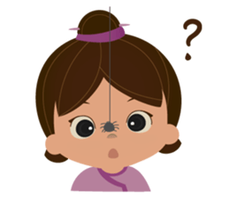 Little Girl From Far Side of the Hill sticker #3548338