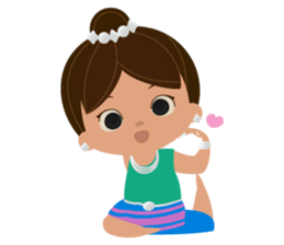 Little Girl From Far Side of the Hill sticker #3548344