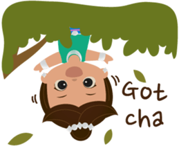 Little Girl From Far Side of the Hill sticker #3548346