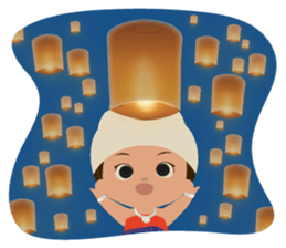 Little Girl From Far Side of the Hill sticker #3548349