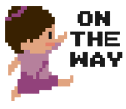 Little Girl From Far Side of the Hill sticker #3548350