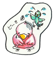 Everyday Life of Taro and Hana sticker #3548354