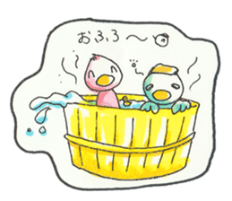 Everyday Life of Taro and Hana sticker #3548359