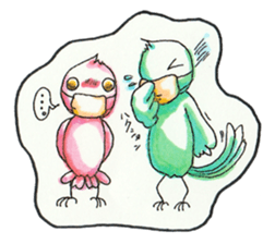 Everyday Life of Taro and Hana sticker #3548380