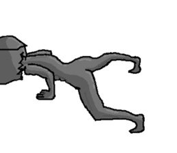 The bronze statue which works sticker #3548488