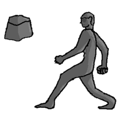 The bronze statue which works sticker #3548491