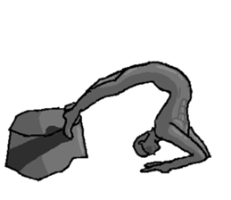 The bronze statue which works sticker #3548495