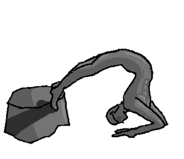 The bronze statue which works sticker #3548495