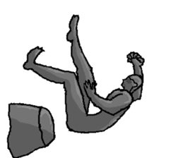 The bronze statue which works sticker #3548500