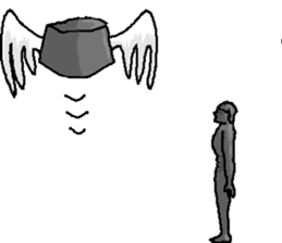 The bronze statue which works sticker #3548508