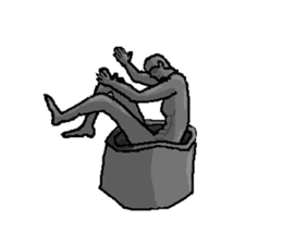 The bronze statue which works sticker #3548510